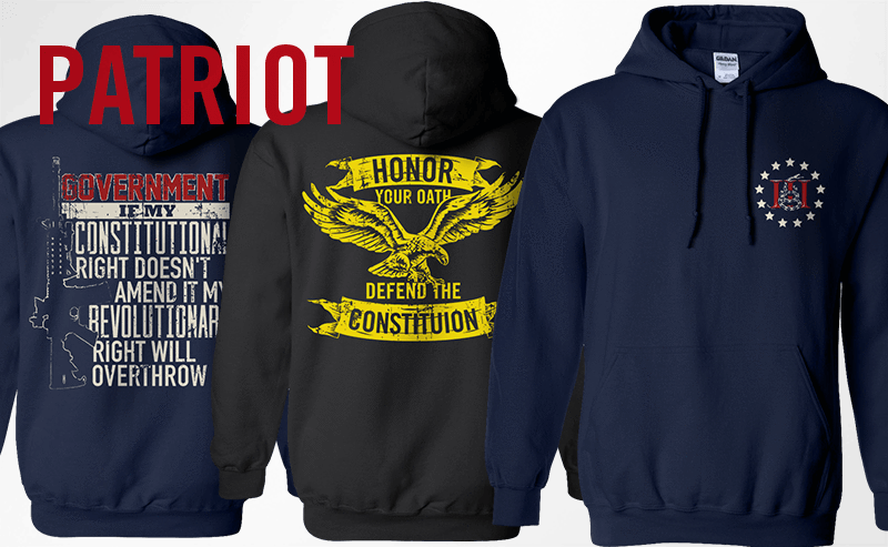 PATRIOTIC HOODIES