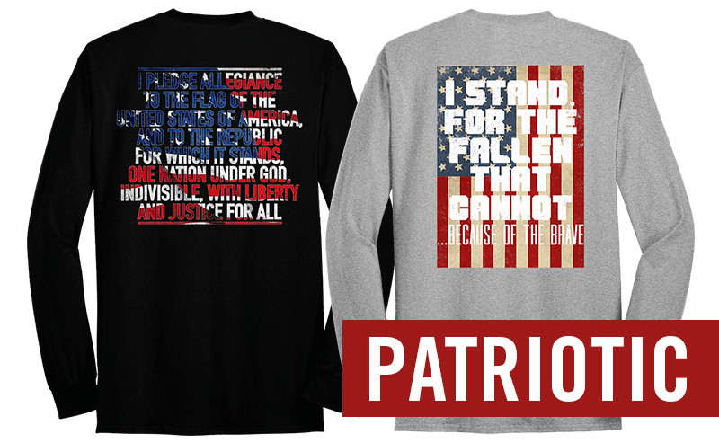 PATRIOTIC LONG SLEEVE