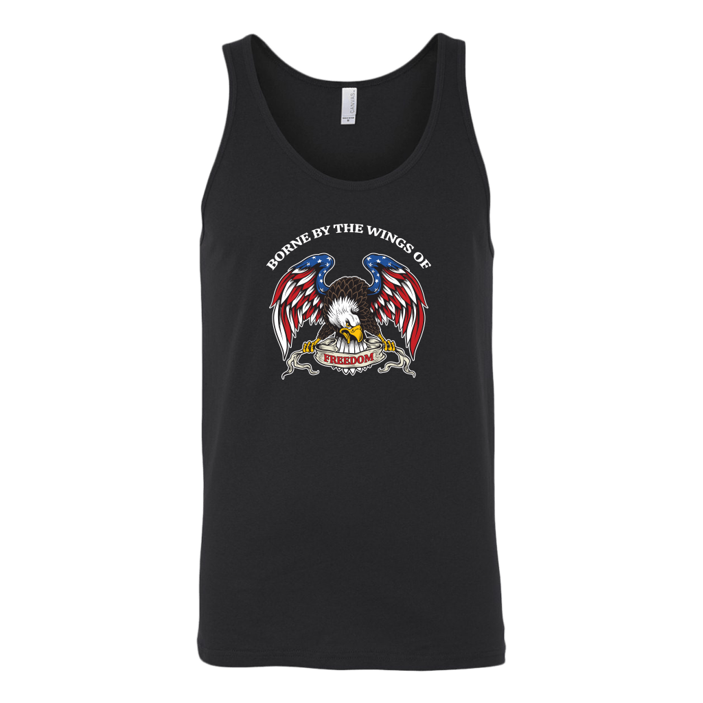 Borne by the Wings of Freedom Tank Top