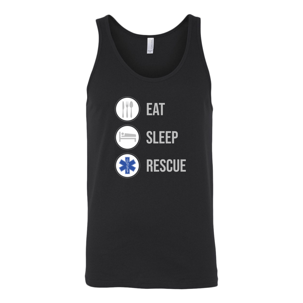 Eat Sleep Rescue EMT Tank Top