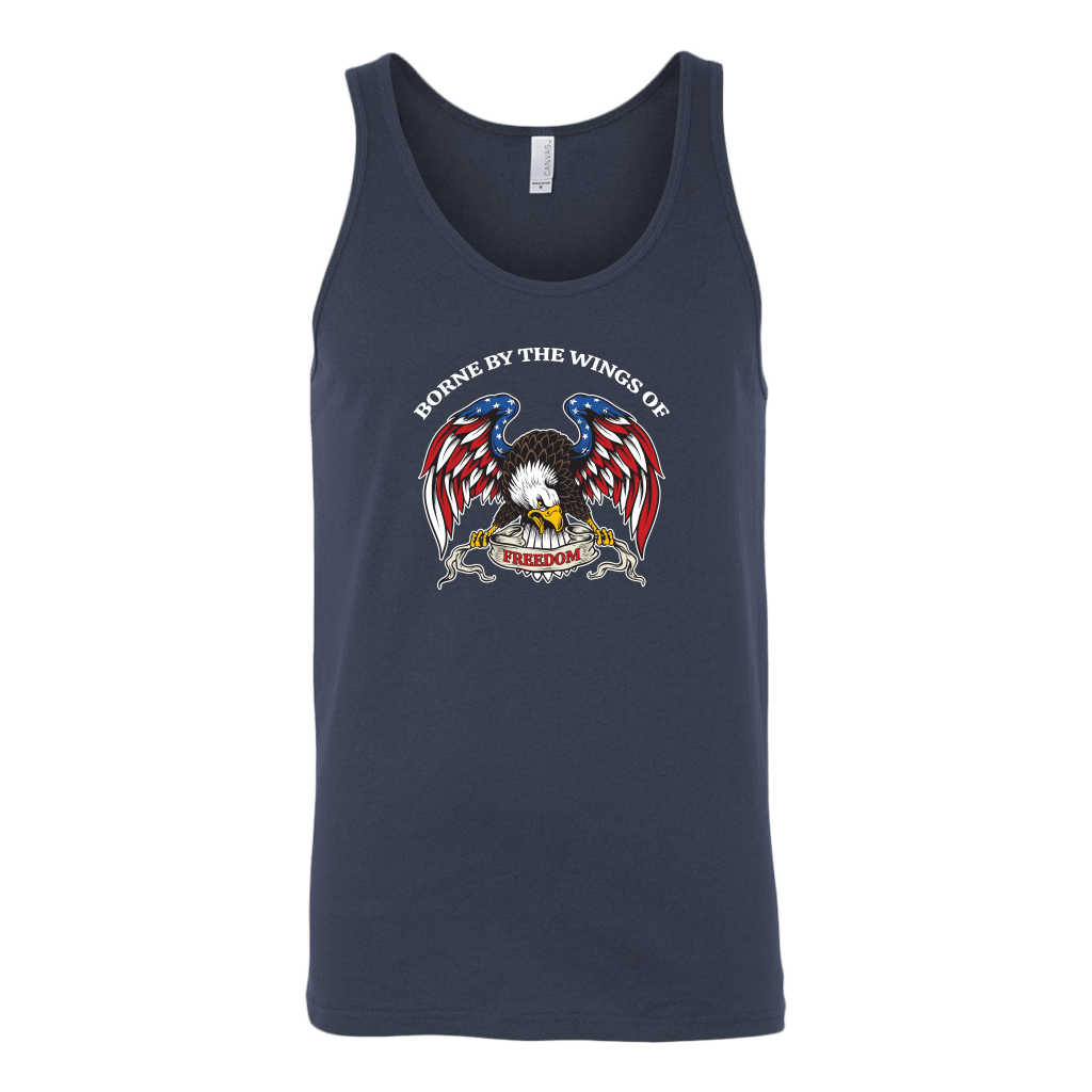 Borne by the Wings of Freedom Tank Top