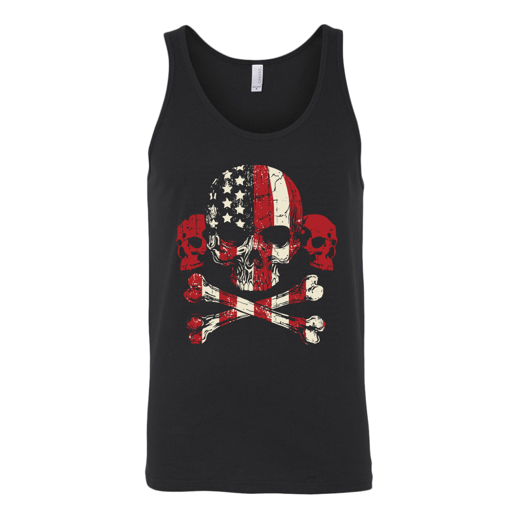 Gadsden's Skulls Tank Top