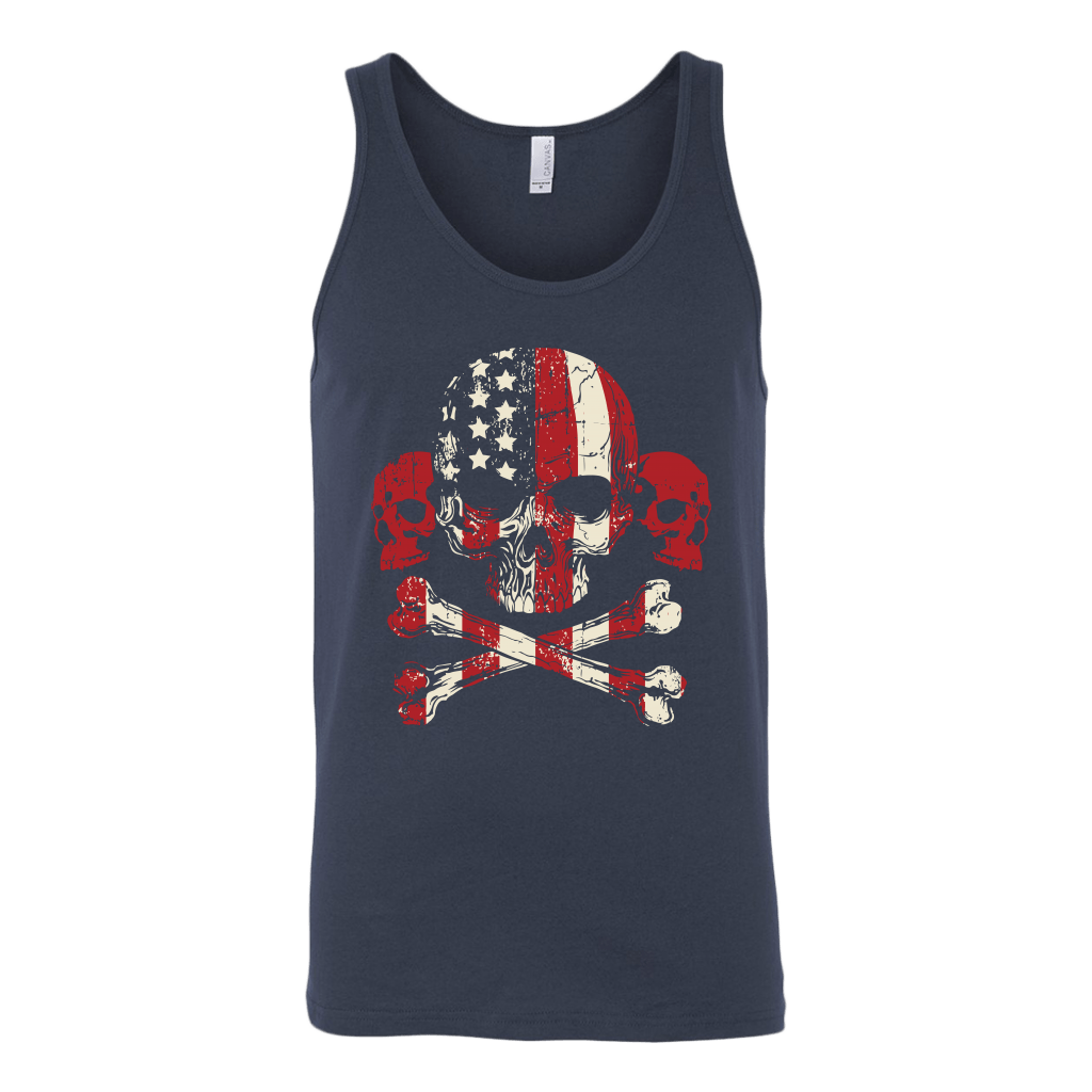 Gadsden's Skulls Tank Top