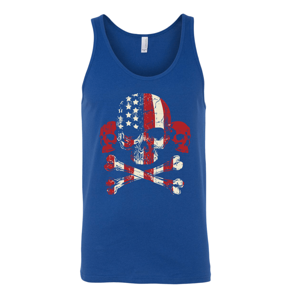 Gadsden's Skulls Tank Top