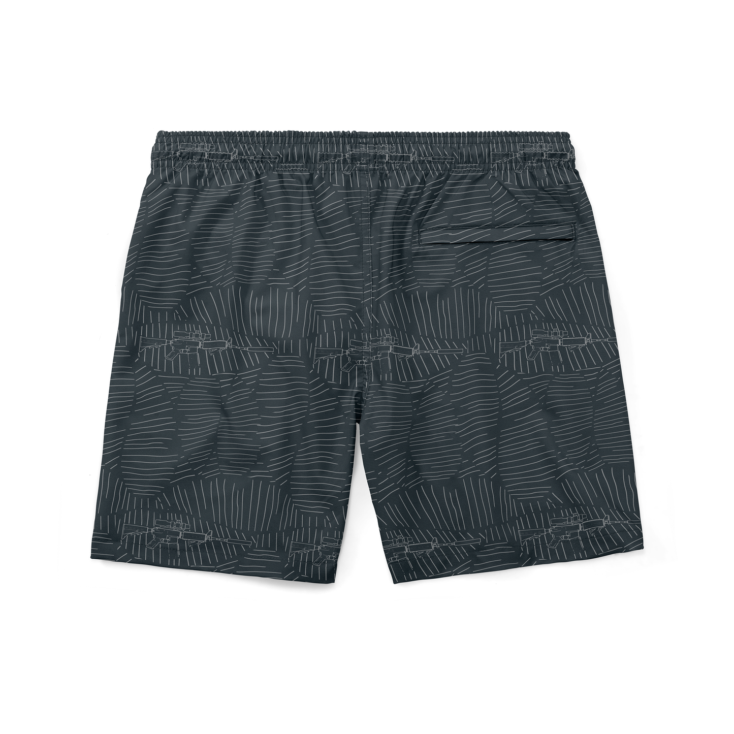 Line Leaf ARs Swim Trunks