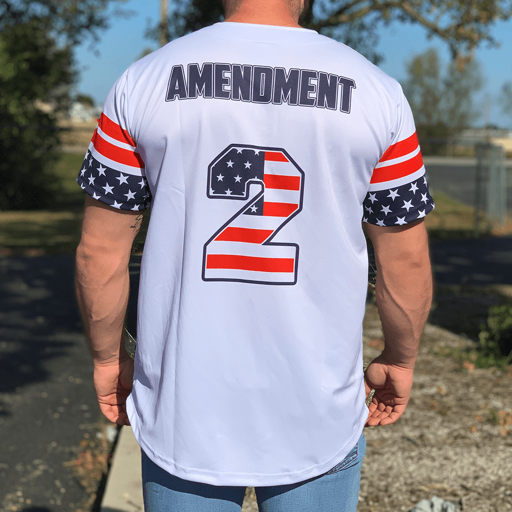 Team America 2/A  Baseball Jersey - Greater Half