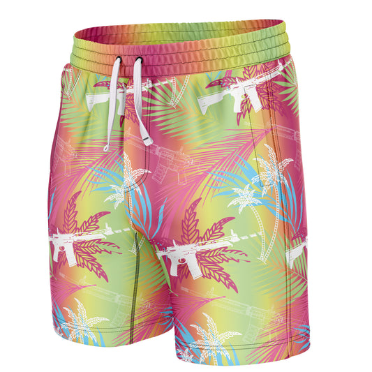 Classic Breezy Palms Swim Trunks