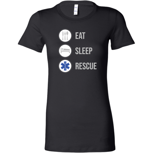 Eat Sleep Rescue EMT Women's T-shirt