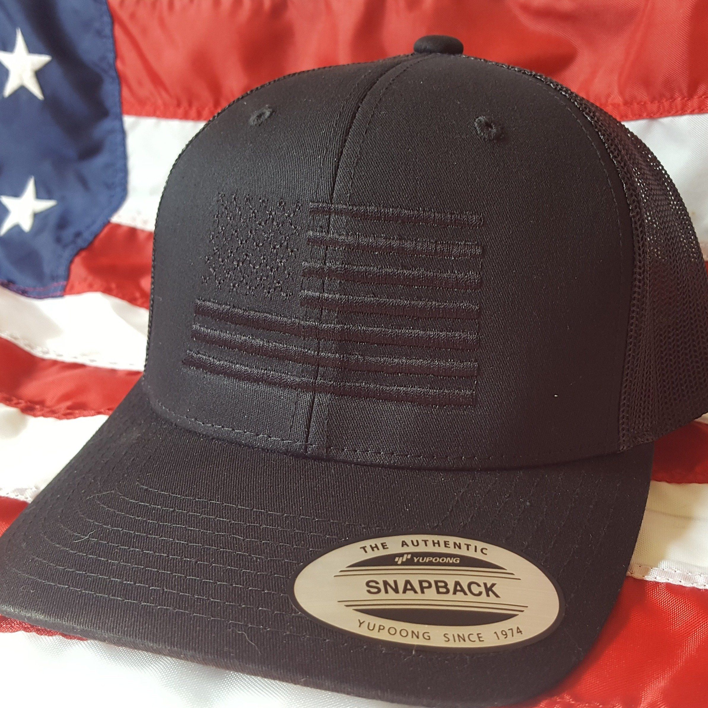 Rugged American Flag Snapback Trucker Hat | American Flag Hat – Eagle ...