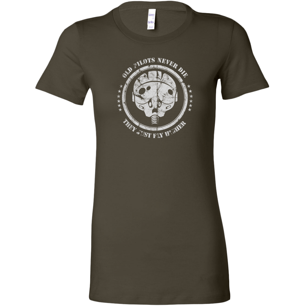 Old Pilots Never Die Women's T-shirt