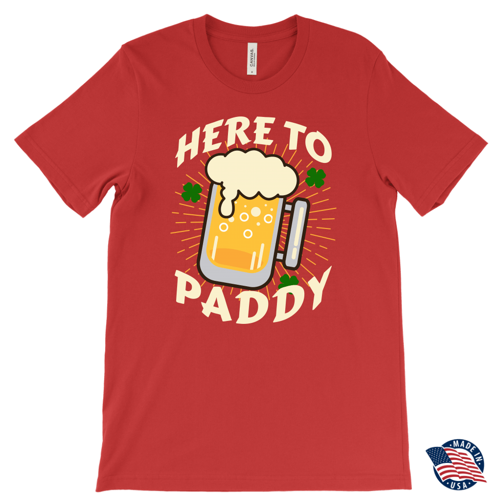 Here to Paddy St. Patrick's Day Funny T-shirt